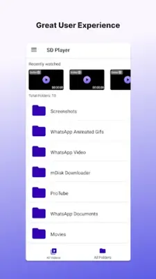 SD Player - All Video Player android App screenshot 7